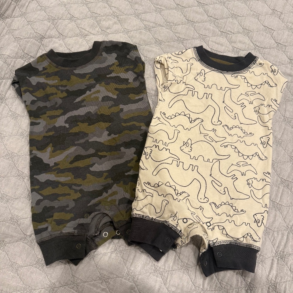 Cat & Jack baby boy rompers